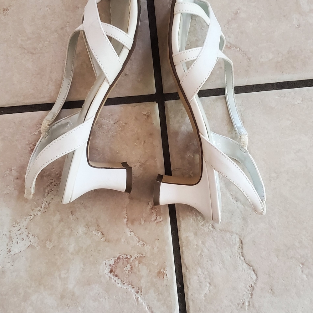 Women's sandals, white